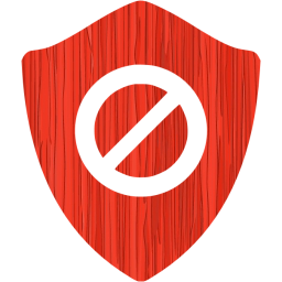 restriction shield icon