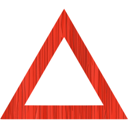 triangle outline icon