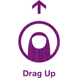 drag up 2 icon