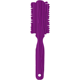 hair brush 5 icon