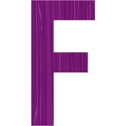 letter f icon