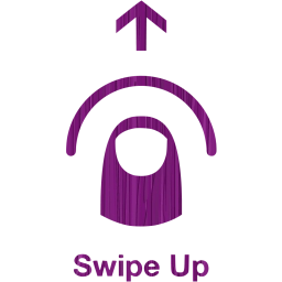 swipe up 2 icon