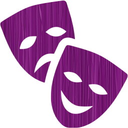 theatre masks icon