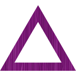 triangle outline icon