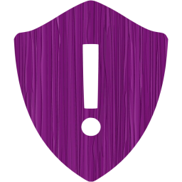 warning shield icon