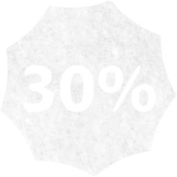 30 percent badge icon