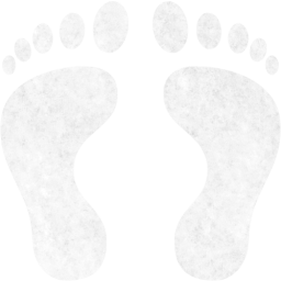 human footprints icon