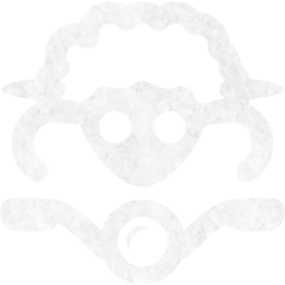 sheep on bike icon