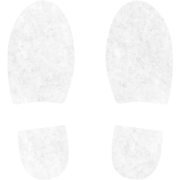 shoes footprints icon