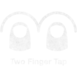 two finger tap 2 icon