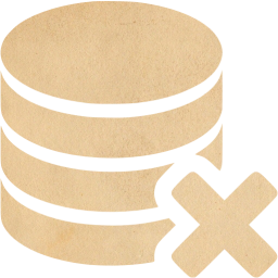 delete database icon