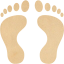 human footprints