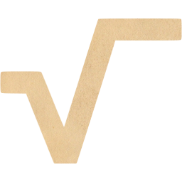 square root 2 icon