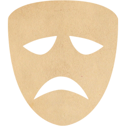 tragedy mask icon