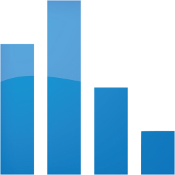 bar chart 5 icon