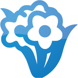 bunch flowers icon