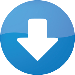 down circular icon