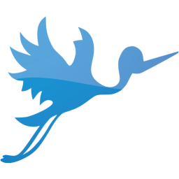 flying stork icon