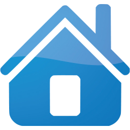 Web 2 blue 2 home icon - Free web 2 blue 2 home icons - Web 2 blue 2 ...