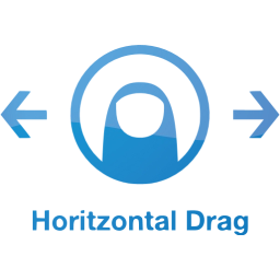 horizontal drag 2 icon