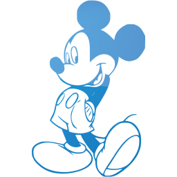 mickey mouse 25 icon