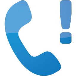 Web 2 blue 2 missed call icon - Free web 2 blue 2 phone icons - Web 2