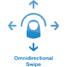 omnidirectional swipe 2 icon