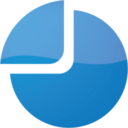 pie chart 2 icon