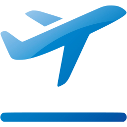 airplane takeoff icon