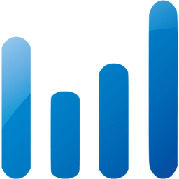 bar chart 6 icon