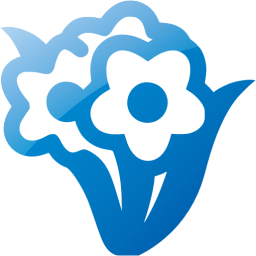 bunch flowers icon