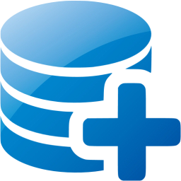 Web 2 blue data recovery icon - Free web 2 blue database icons - Web 2