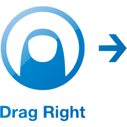 drag right 2 icon