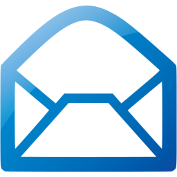Web 2 Blue Email Icon Free Web 2 Blue Email Icons Web 2 Blue Icon Set