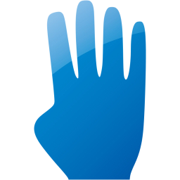 four fingers icon