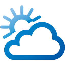 partly cloudy day icon