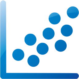 scatter plot icon