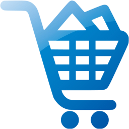 shopping cart filled icon