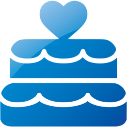 wedding cake icon