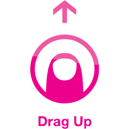 drag up 2 icon