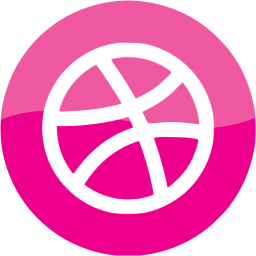 dribbble 4 icon