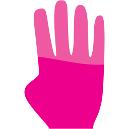 four fingers icon