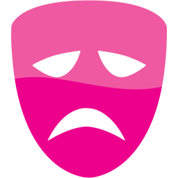 tragedy mask icon