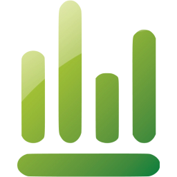 bar chart 8 icon