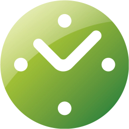 clock 9 icon