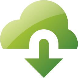 cloud download icon