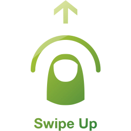 swipe up 2 icon