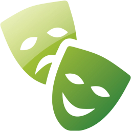 theatre masks icon