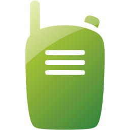 walkie talkie radio icon