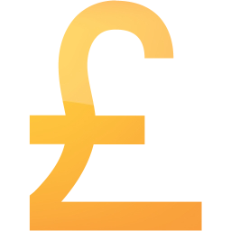 british pound 2 icon